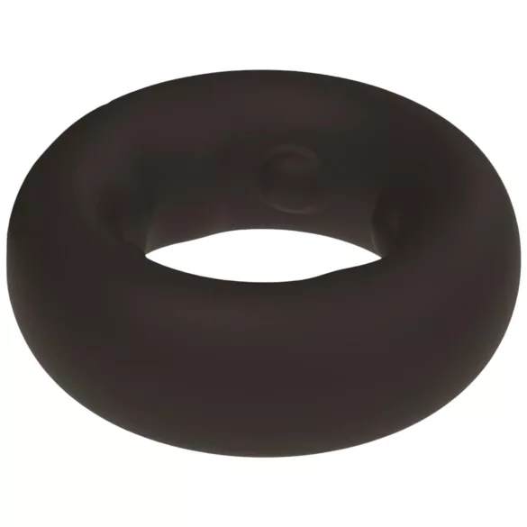 Pulselock Cocktura - prikket silikon penisring (svart) - 27 mm