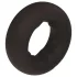Pulselock Cocktura - prikket silikon penisring (svart) - 27 mm