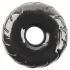 Pulselock Forge - penisring i TPE med hjulmønster (svart) - 19 mm