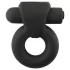 Pulselock Vantr - oppladbar vibrasjonsring for penis og testikler (svart) - 25 mm