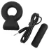 Pulselock Vantr - oppladbar vibrasjonsring for penis og testikler (svart) - 25 mm