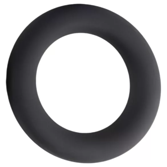 Pulselock Cirkl - silikon penisering (svart) - 30 mm