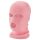 Balaklava - Strikket ansiktsmaske med 3 åpninger (rosa)