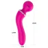 Lonely 2-i-1: massasjer og G-punktvibrator med 3 vedlegg (rosa)