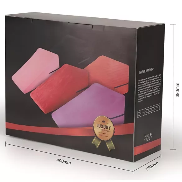 Desirel Magic Pillow - kileformet sexpute - stor (svart)