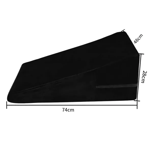 Desirel Magic Pillow - kileformet sexpute - stor (svart)