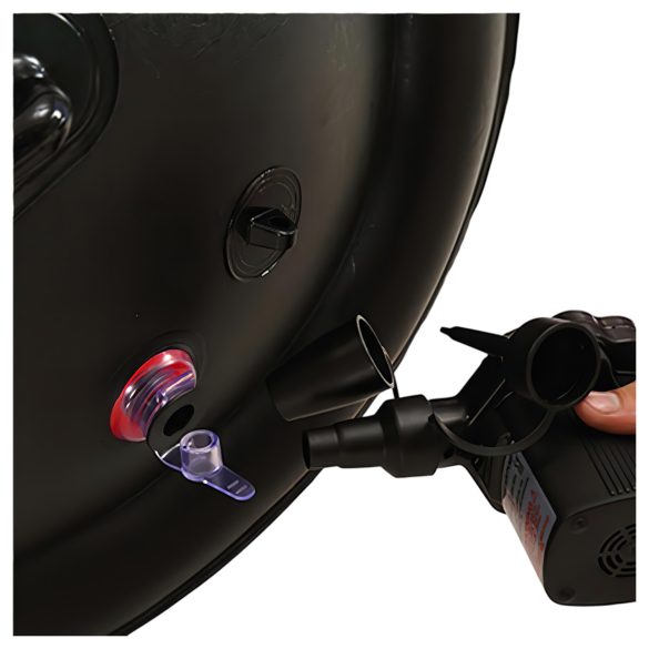 Magisk Pute – Oppblåsbart BDSM Sexmøbel med Håndjern – Stor (rød)