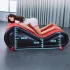 Desirel Magic Pillow - Oppblåsbar BDSM-sexmøbel - med håndjern (rød)