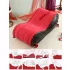Desirel Magic Pillow - Oppblåsbar BDSM-sexmøbel - med håndjern (rød)