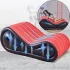 Desirel Magic Pillow - Oppblåsbar BDSM-sexmøbel - med håndjern (rød)