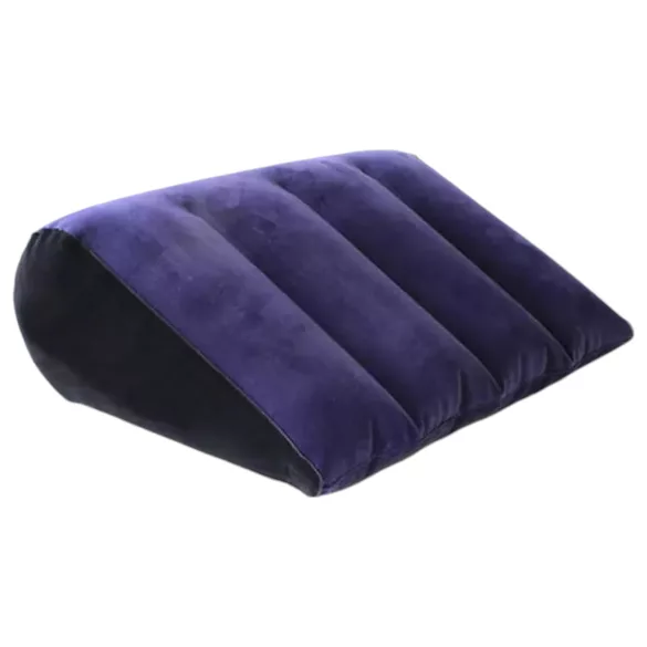 Desirel Magic Pillow - oppblåsbar kile-sexpute (mørkelilla)