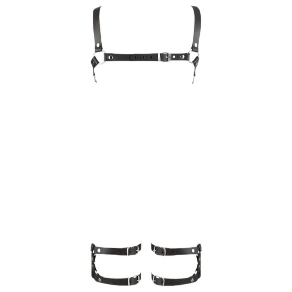 ZADO - skinnkroppsharness - svart