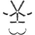 ZADO - stroppete lær harness body - for menn