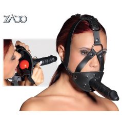 ZADO - Skinnredskap med dildo (svart) ZADO - Skinnredskap med dildo (svart)