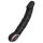 Funny Me - oppladbar, vanntett vibrerende dildo (svart)