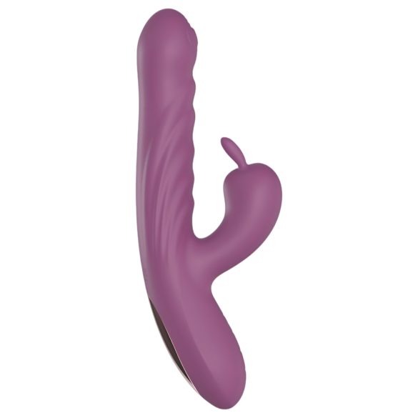Funny Me Kanin: Oppladbar Klitorisvibrator med Bevegelse (Lilla)