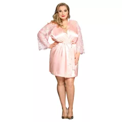 JSY 067 - rosa babydoll-sett (XL-2XL)