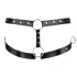 Svenjoyment - sele med penisring (svart) - M/L