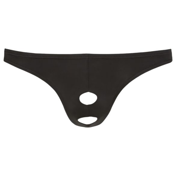 Showmaster tanga for menn (svart) - M