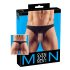 Showmaster tanga for menn (svart) - M