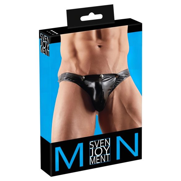 Avtagbar tanga for menn (svart) - XL