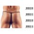 Mini-tanga til menn (svart) - M