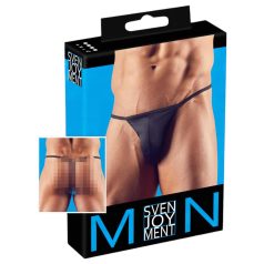 Mini-tanga til menn (svart) - L