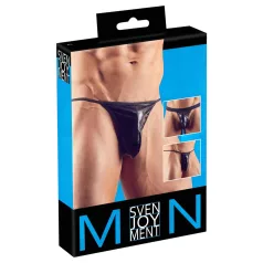 Svenjoyment - Herre tanga sett - svart (3 deler) S-L