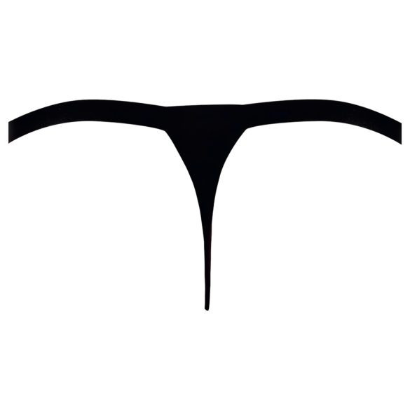 Svenjoyment - rhinestone herretruse (svart) - L