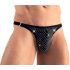 Svenjoyment - rhinestone herretruse (svart) - XL