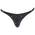 Svenjoyment - rhinestone herretruse (svart) - XL