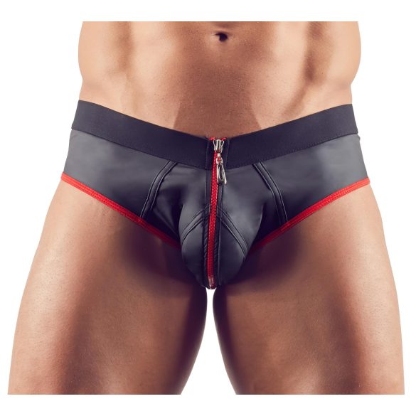 Svenjoyment - åpen jockstrap (svart) - L