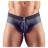 Svenjoyment - åpen jockstrap (svart-blå)