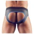 Svenjoyment - åpen jockstrap (svart-blå)