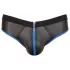 Svenjoyment - åpen jockstrap (svart-blå)