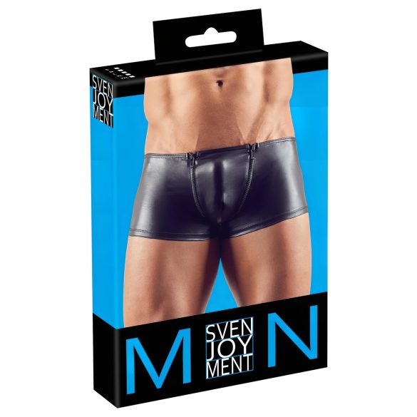 Svenjoyment - boksershorts med glidelås (svart)