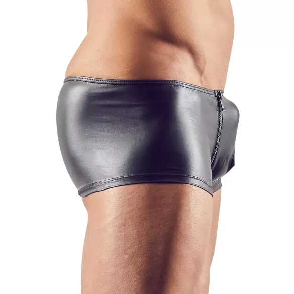 Svenjoyment - boksershorts med glidelås (svart)