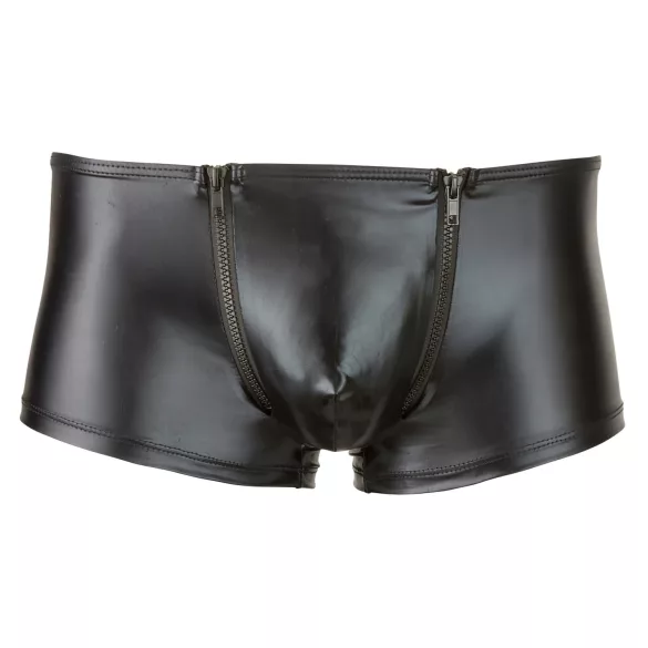 Svenjoyment - boksershorts med glidelås (svart) - M