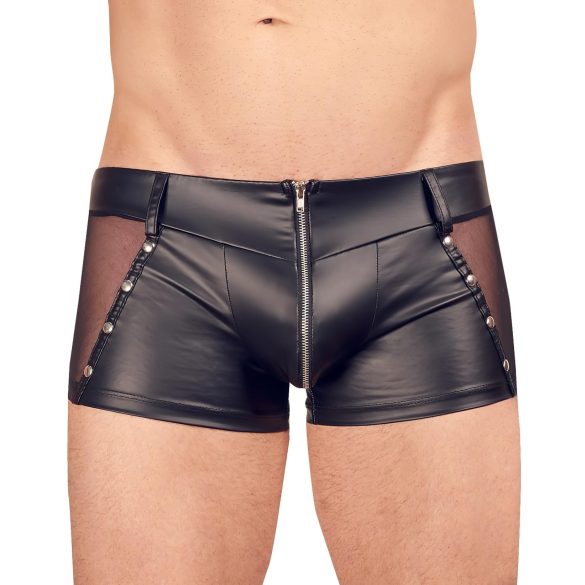 Svenjoyment - skinnende sort boxer - M