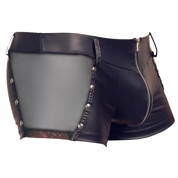 Svenjoyment - skinnende sort boxer - M