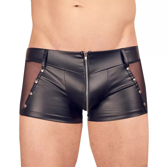 Svenjoyment - skinnende sort boxer - XL