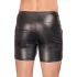 NEK - forlenget herreshorts med metallspenne (svart)