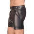 NEK - forlenget herreshorts med metallspenne (svart) - M
