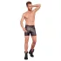 NEK - forlenget herreshorts med metallspenne (svart) - L