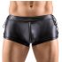 Svenjoyment - matt boksershorts med snøring på siden (svart) - M