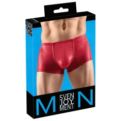 Svenjoyment - glinsende push-up bokser (rød)