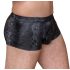 NEK - Boksershorts med slangeskinnsmønster (svart)