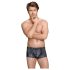 NEK - Boksershorts med slangeskinnsmønster (svart)