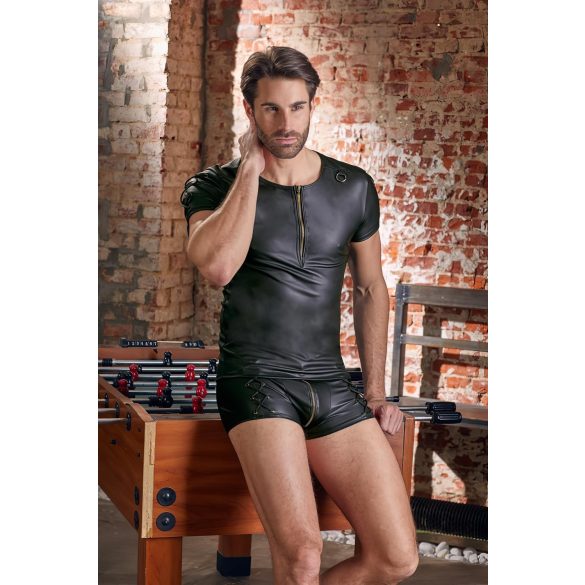 NEK - Matt Finish, Kortermet Herre T-skjorte (Svart) - L