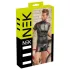 NEK - Svart herregenser med rød glidelåsdetalj - M